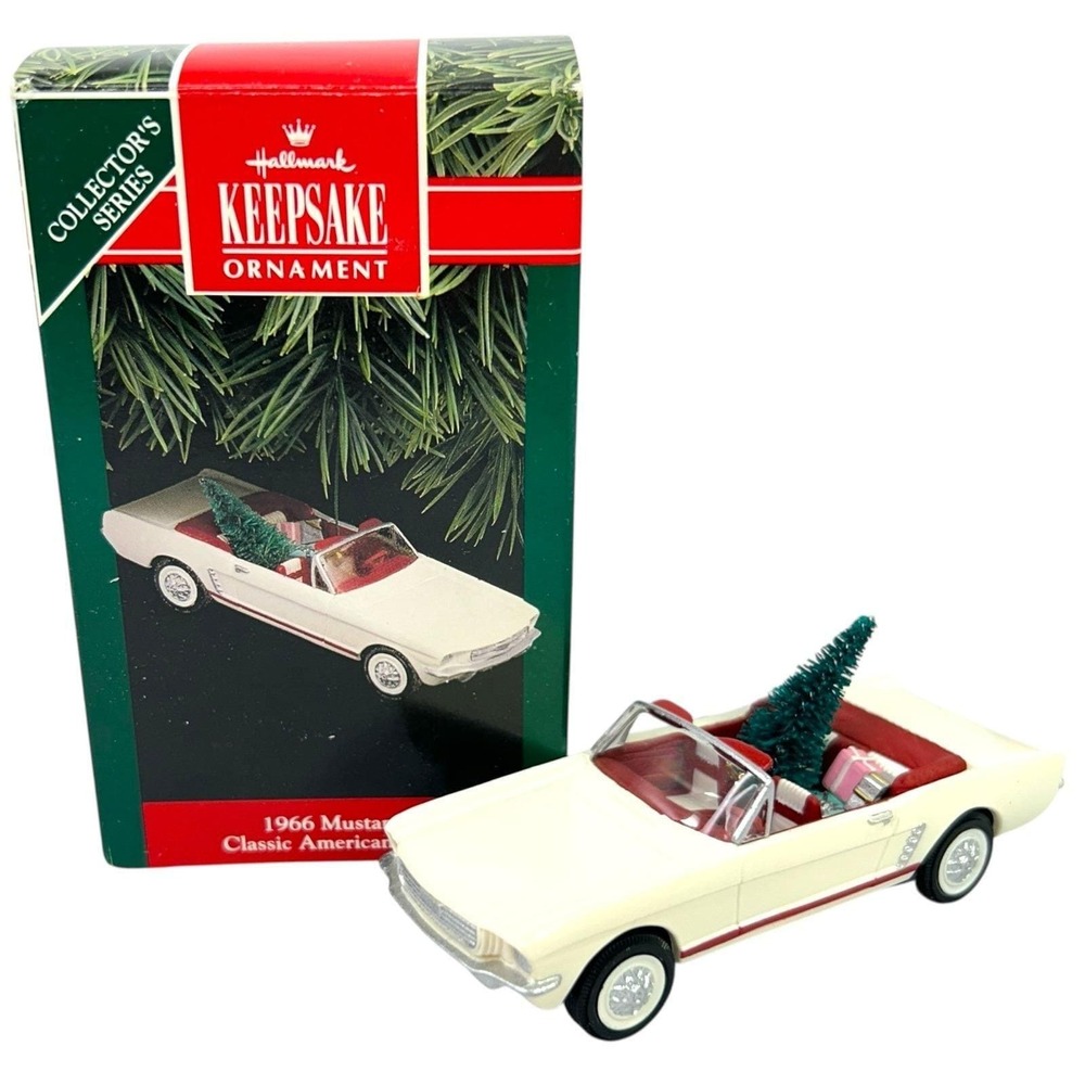 Hallmark 1966 MUSTANG Keepsake Ornament #2 Classic American Cars 1992